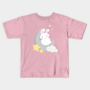 Bunny Moon Kids T-Shirt